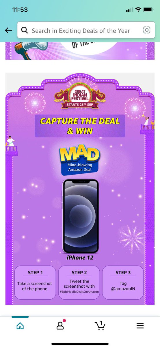 Captain__Levi_'s tweet photo. Perfect Capture indeed 😀
#EpicMoblieDealsOnAmazon @amazonIN https://t.co/t9wV40J8VJ