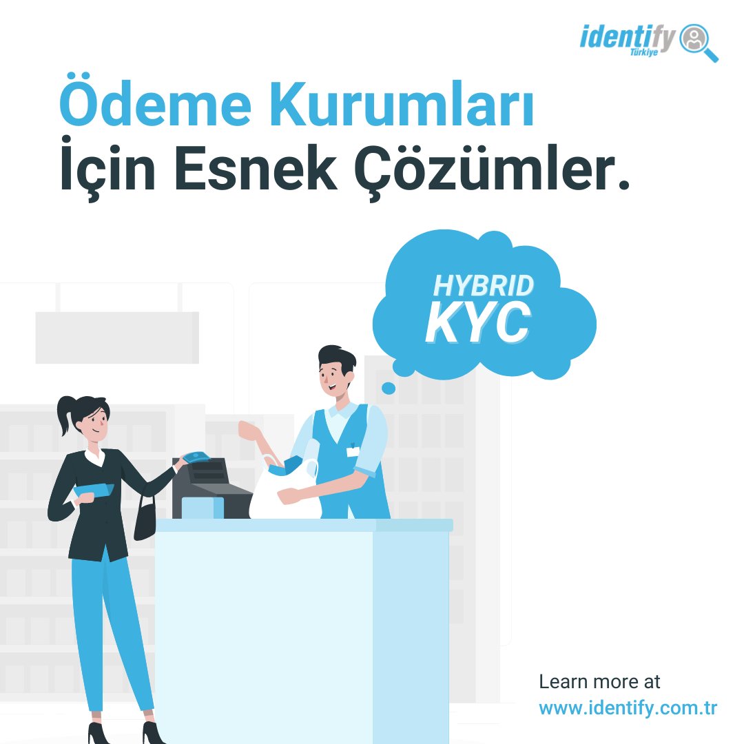 Identify24TR's tweet photo. Hybrid KYC, farklı tipte müşterileri bulunan ve taleplerinin önemi değişiklik gösteren müşterilere sahip ödeme kuruluşları için esnek bir çözüm olarak öne çıkıyor. Bilgi için:
https://t.co/ymu1fna3rG
#IdentifyTRteam💪 #kyc #videoident #technology https://t.co/p2IxLt5SQe