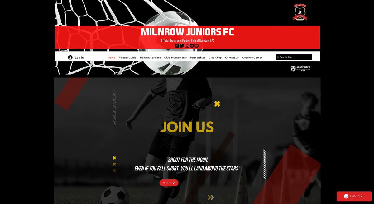 𝙅𝙊𝙄𝙉 𝙐𝙎  - Check out the club website. Loads of info to be found here ℹ️ milnrowjuniors.org
