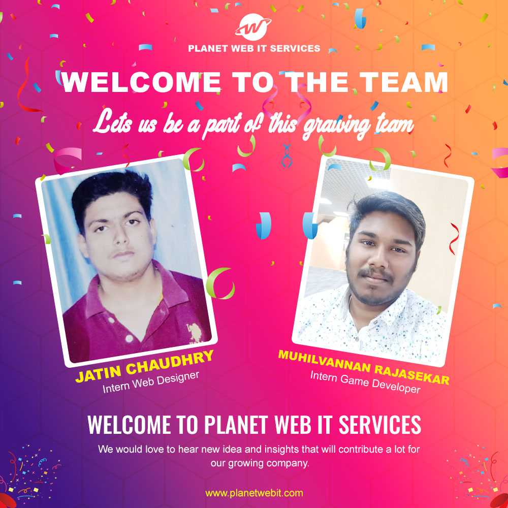 planetwebit's tweet image. “Welcome to the team, [JATIN AND MUHILVANNAN]! We only hire people we believe will make a difference here, and we’re proud to count you among that number. We look forward to helping you make waves.”
#employee #planetweb #team #employment #newhires #hire #marketing #business