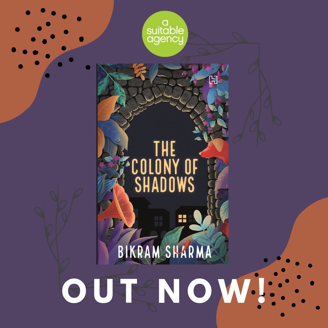 ASuitableAgency's tweet photo. It's Publication Day for Bikram Sharma's #TheColonyOfShadows!
Congratulations @TheGlassStag
Bikram’s 'The Colony of Shadows' is a riveting work of speculative fiction that explores what happens to a family in the wake of a tragedy.
Grab a copy from a bookstore or online! https://t.co/J8r30jZttQ
