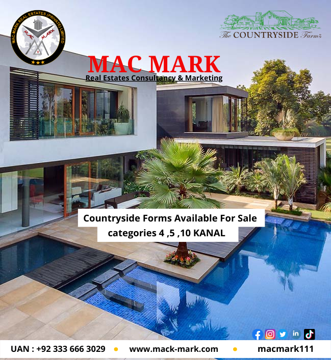 macmark111's tweet photo. Country Side Forms Available For Sale
Reasonable Price
Categories 4, 5 ,10 Kanal
.
.
.
For More Details
UAN : +92 333 666 3029
WhatsApp : +92 333 7744428
.
.
.
#macmark #realestate #DHA #gigamall #sale #purchase #rent #invest #Countrysidefarms #Countryside #islamabad https://t.co/ylRjwmQjbx