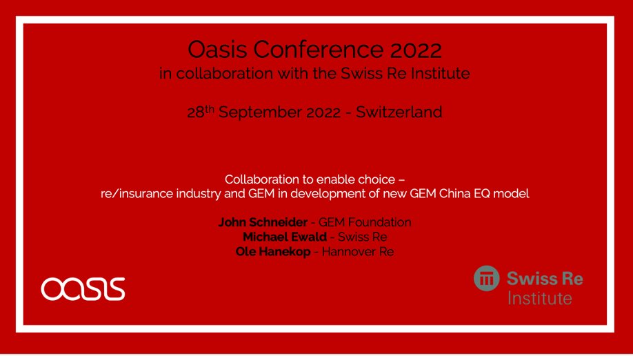 #OASISLMF tweet media