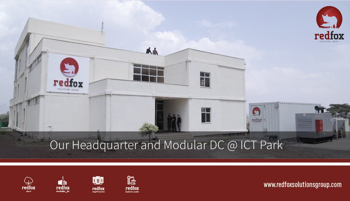 redfox_group's tweet photo. We are happy to announce, that our headquarters and 1st modular data center (RFETH-MDC01) located at the ICT park are now operational. 

Congratulations to our team, customers, partners, vendors, staff, and champions!!! https://t.co/GSbxO7euHA
