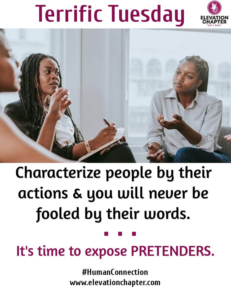 nellyorikiriza's tweet photo. Let's learn how to marry our #words with our #actions .
Lest we acquire #unpleasant titles within our #networks .
#tuesdaytips
#HumanConnection
#ElevationChapter https://t.co/6sdYj8b53D