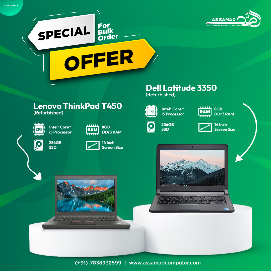 SamadComputer's tweet photo. Special offer for bulk order #specialoffer #Dell #HP #refurbished https://t.co/5CDH12jtTN