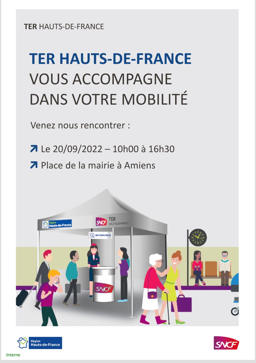 RoxaneScellier's tweet photo. #dlea présente sur la place de la mairie d'Amiens Dans le cadre de la semaine de la #mobilite venez profiter d'offres personnalisées et promotionnelles ou tout simplement nous rencontrer. Notre volonté vous accompagner dans vos déplacements #ecologie #tourisme #sncf #terhdf https://t.co/1nkt1HUGTW