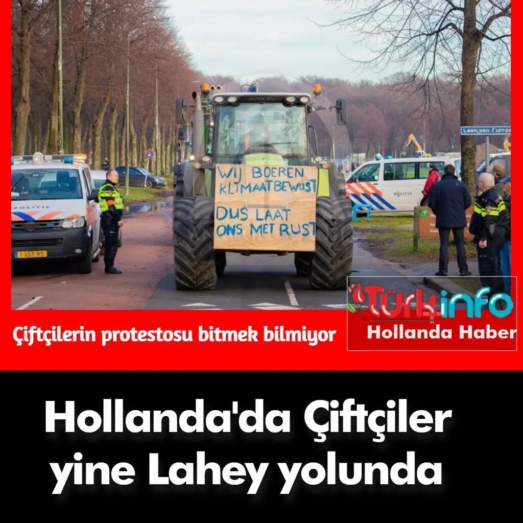Hollanda'da Çiftçiler yine Lahey yolunda

Hollanda'da çiftçiler hükümetin tarım politikasını protesto etmek için yollara düştüler

Hollanda hükümetinin sera gazı emisyonlarını azaltmaya yönelik kararlarını protesto eden çiftçiler traktörleriyle yasaklara… ift.tt/6aeE4j3