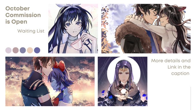 💠OPENED COMMISSION💠
Hello I'm opening my art commission waiting list for Oct
Single/couple/teams are ok
You may check the details on https://t.co/7NHVOkYj9t 
And fill the form >>
https://t.co/eVzCMOh54D…
shares and RTs are appreciated, thank u 