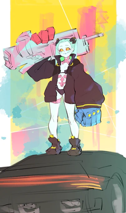 Rebeccarkgk#rkgk #CyberpunkEdgerunners 