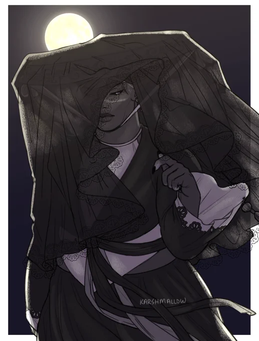 [OC's] my drow Hoa 