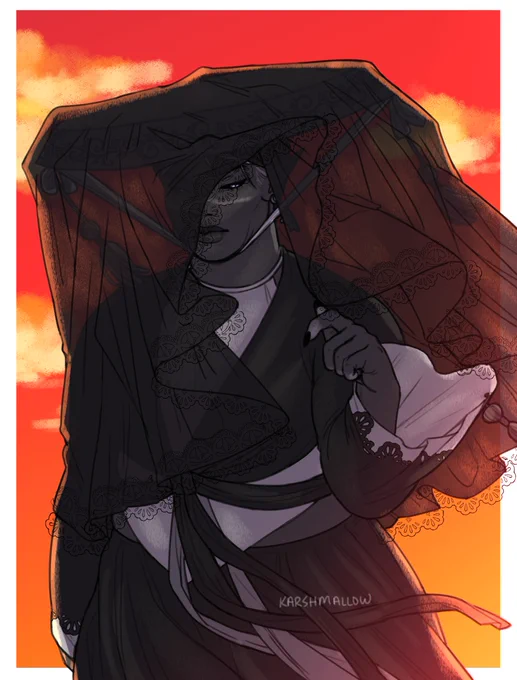 [OC's] my drow Hoa 