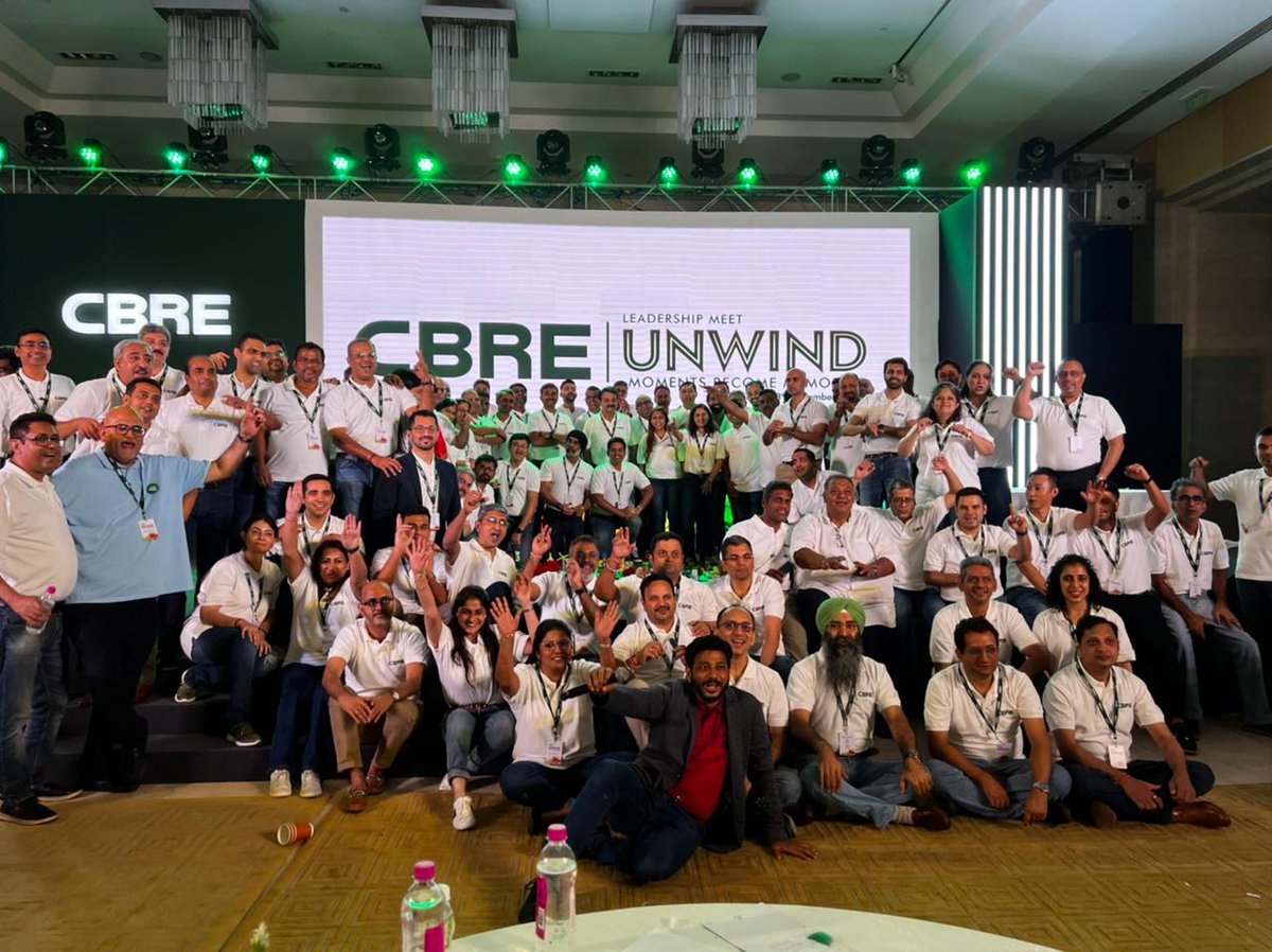 Pandit_Calling's tweet photo. A picture is worth a thousand words, but memories are priceless. So was the last weekend where we came together as #ONECBRE to unwind & connect with each other over candid lunches & dinners. Here are a few glimpses from the 2-day offsite!
#offsite https://t.co/i76DEK3RrU