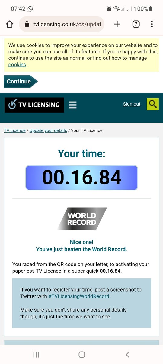 RebekahShyloh's tweet photo. Huh! Who'd have thought?? #TVLicensingWorldRecord https://t.co/FFMr7doQQL