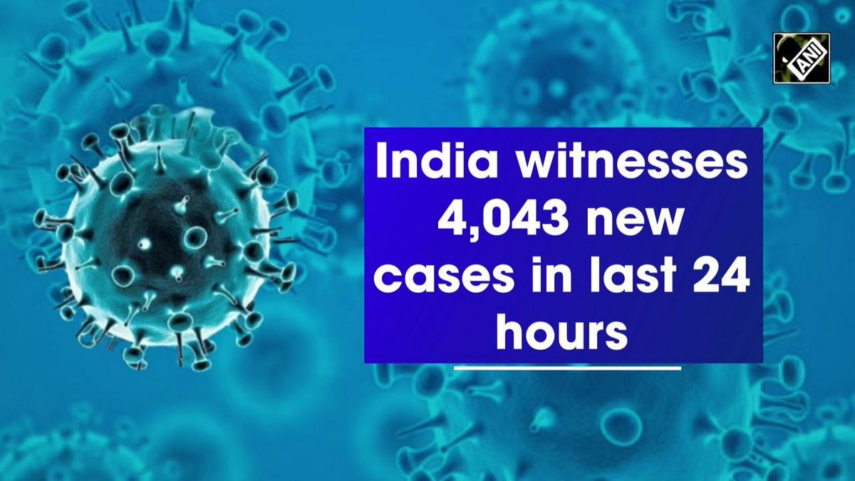bhaskarlivein's tweet photo. New Delhi, Sept 20 (ANI): India reported 4,043 new cases of COVID-19 and 4,676 recoveries in the last 24 hours. The active caseload stands at 47,379. A total number of tests done during the previous day was 2,95,894. #Activecaseload #Covid #COVIDcases
https://t.co/ln2Gb0jL6B https://t.co/sIX8ekdZlx