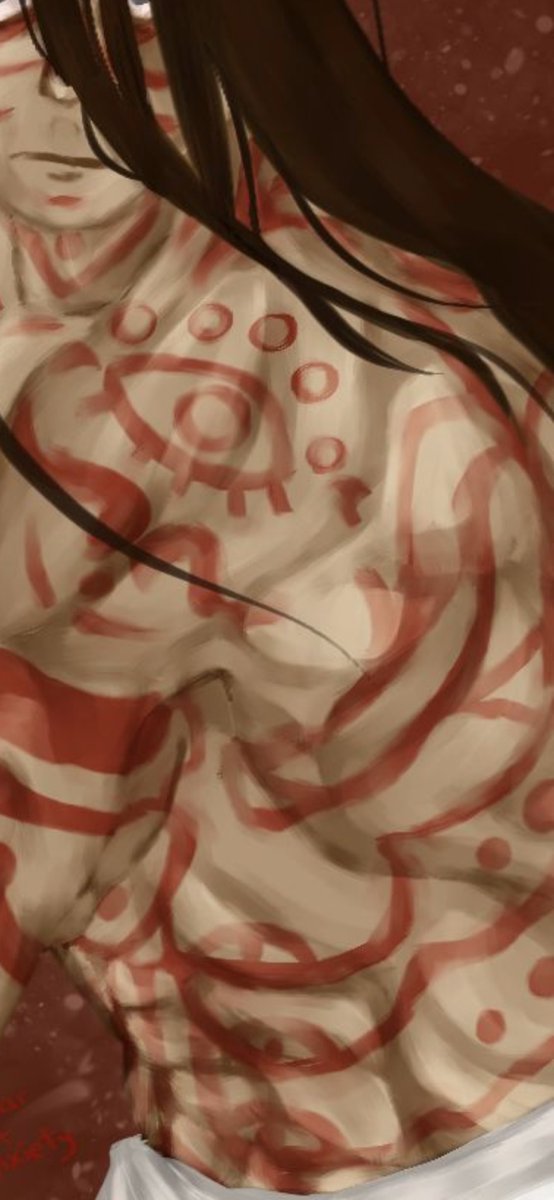 yearofanxiety's tweet photo. Another drawing/painting I did!! This time it’s SCP 076-2 😚 i think I’ll draw the Old Man next, not sure yet. https://t.co/7Dqc3Pwv38