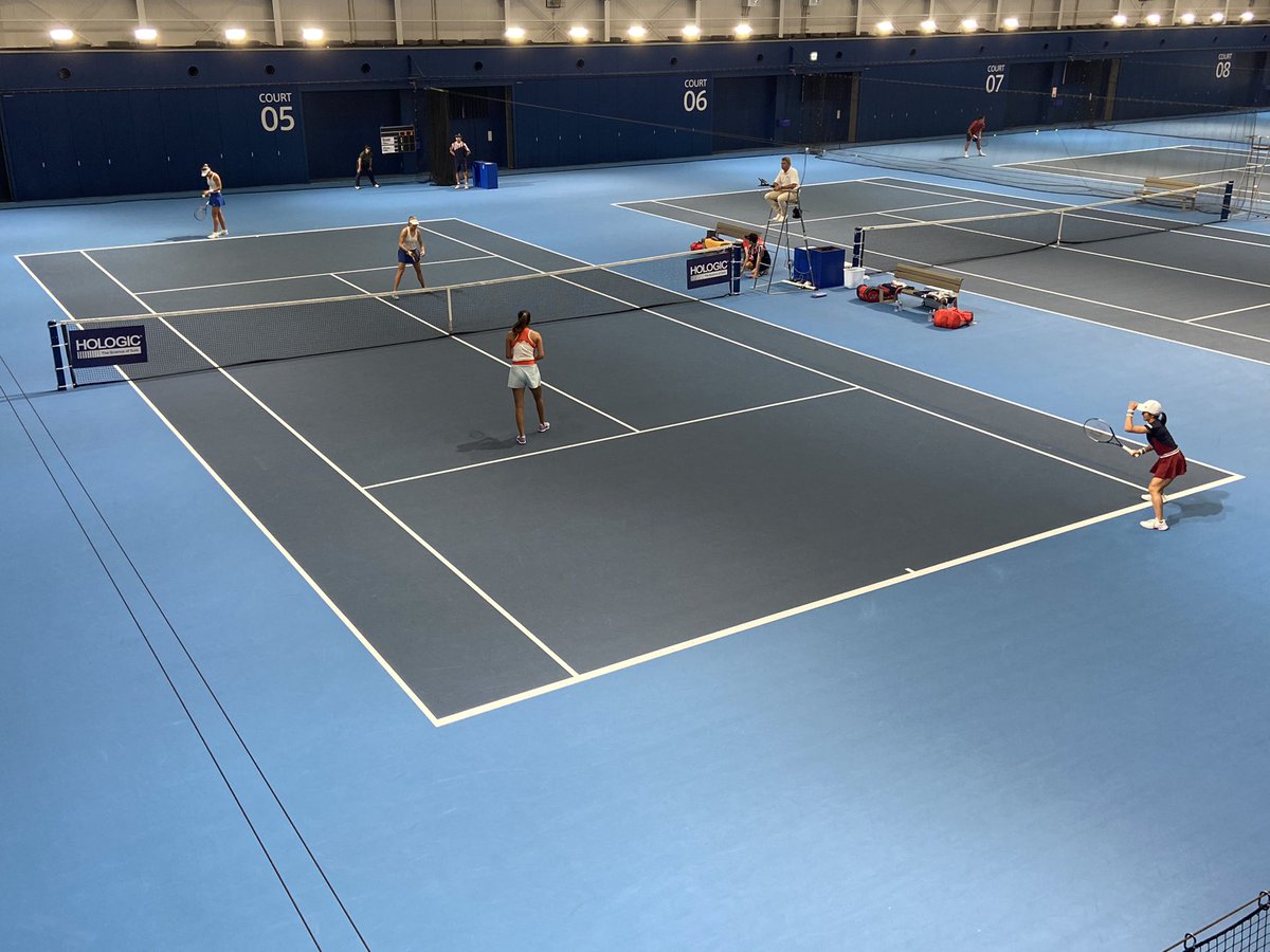 torayppo's tweet photo. 東レPPO テニス 2022🎾
2022年9月20日(火)インドアコート
ダブルス本戦2日目 1回戦 第3試合が始まりました!
ニコール・メリカ・マルチネス選手 #nicolemelicharmartinez
エレン・ペレス選手
#ellenperez
VS
青山 修子選手 #shukoaoyama
チャン・ハオチン選手 #haochingchan
#wta #torayppo https://t.co/spOgGZaED9