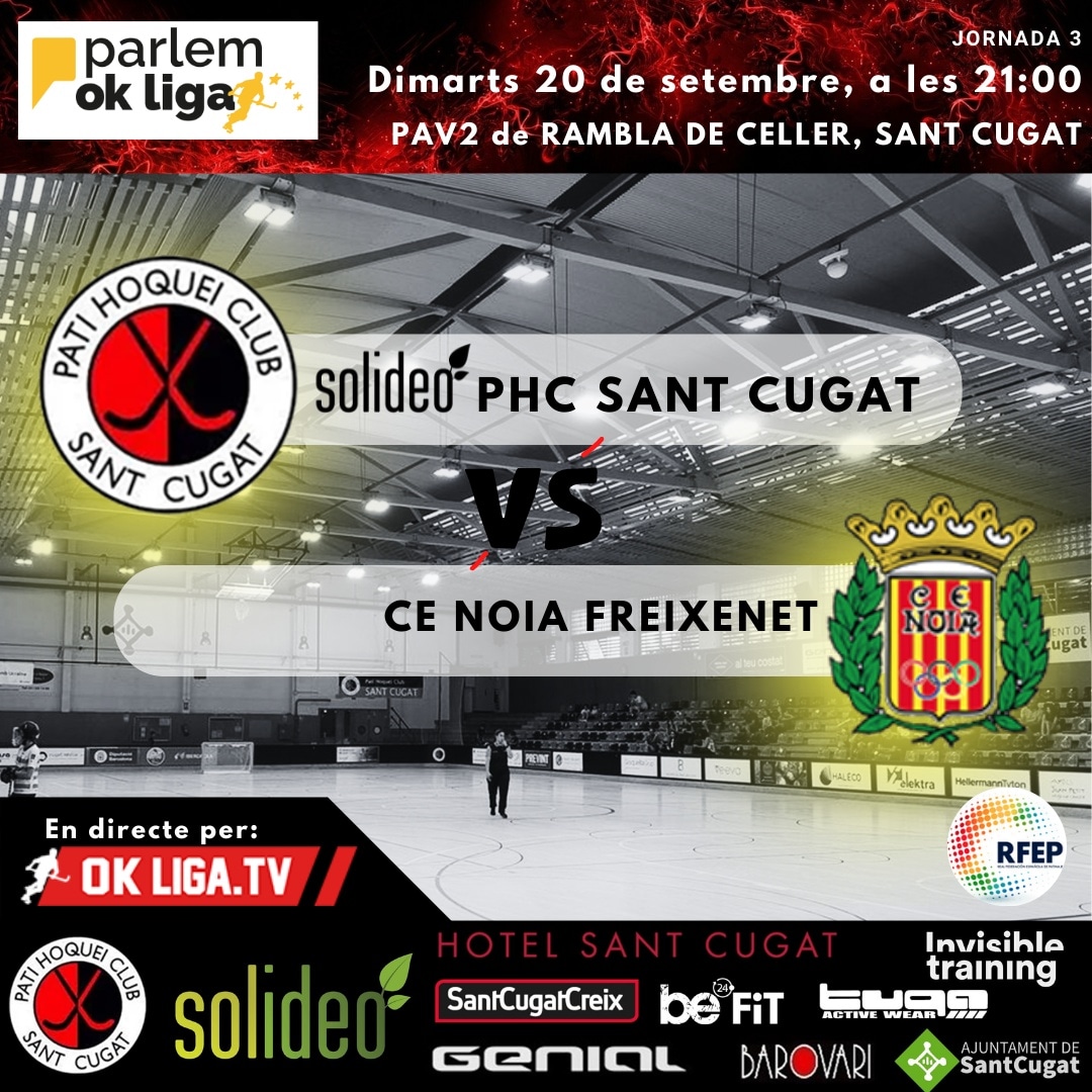 Avui a les 21 al pav2 partit de la 3a jornada contra el <a href="/cenoia/">CE Noia Freixenet</a> Tots a animar l'equip!