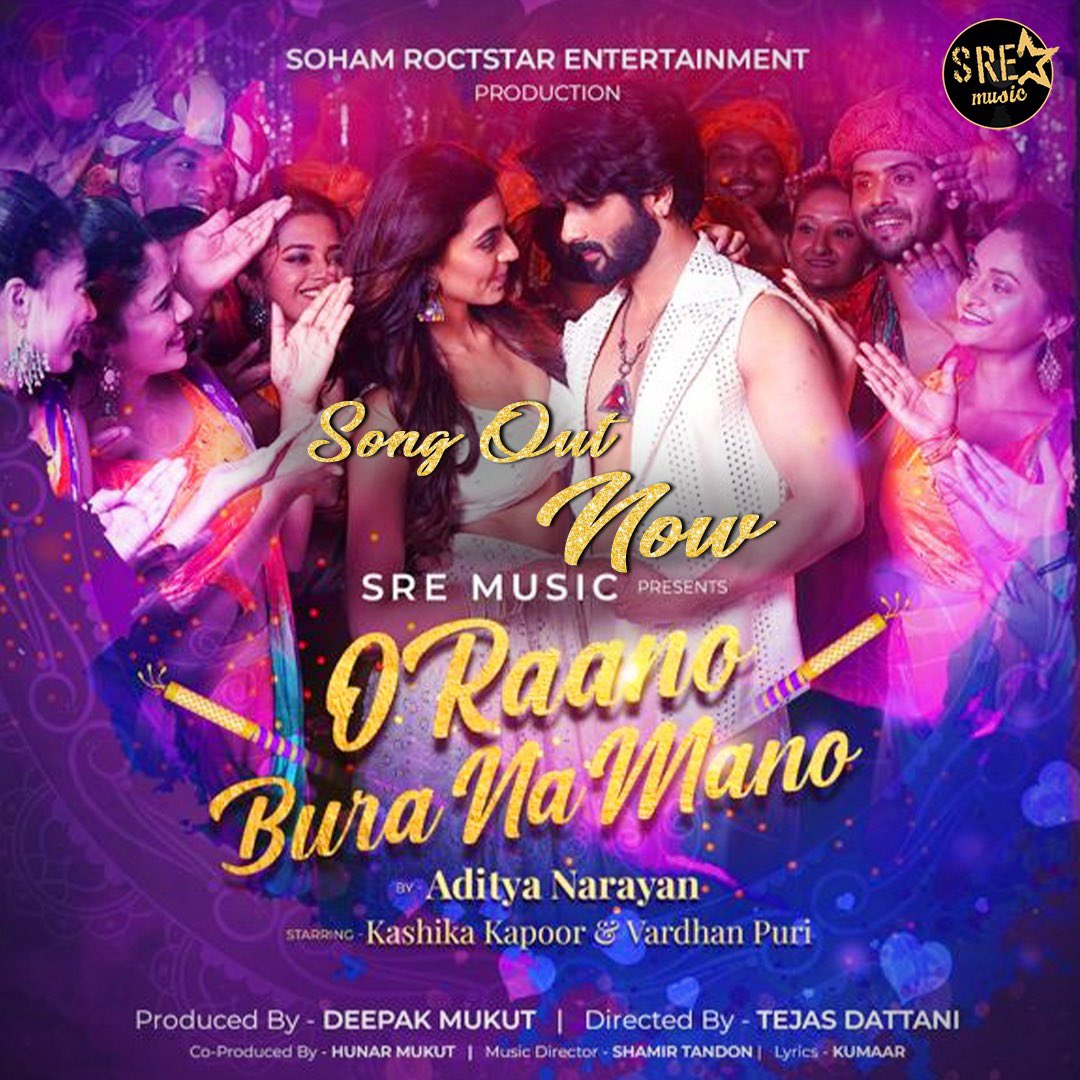 SohamRockstrEnt's tweet photo. Song out now! Dance to the beat of #ORanoBuraNaMano this season!

https://t.co/yHM3MEeAVD
@PuriVardhan @kashikakapoor6 @DeepakMukut @HunarMukut @SohamMukut123 @SohamRockstarEnt @sre_music @narayanaditya45 
@PraveshSippy #AdityaNarayan @DattaniTejas @shamirtandon @palakkapoor321 https://t.co/Gw7VxaM6Jy