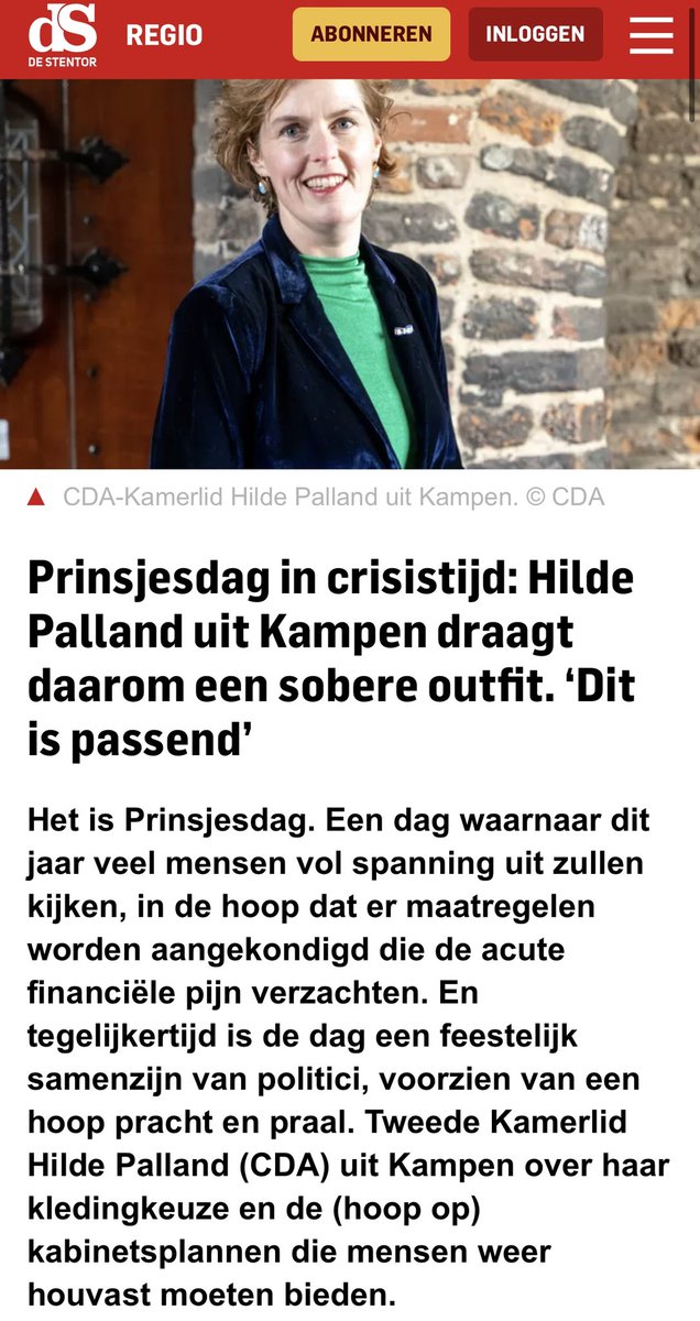 Hilde_PM's tweet photo. #prinsjesdag2022
Ook dit jaar weer een outfit uit de @RegioZwolle @ProvOverijssel met als thema #ModerneDevotie
Gemaakt door Ilse Kalter uit IJsselmuiden 1/3 https://t.co/wMMR7RCkpp