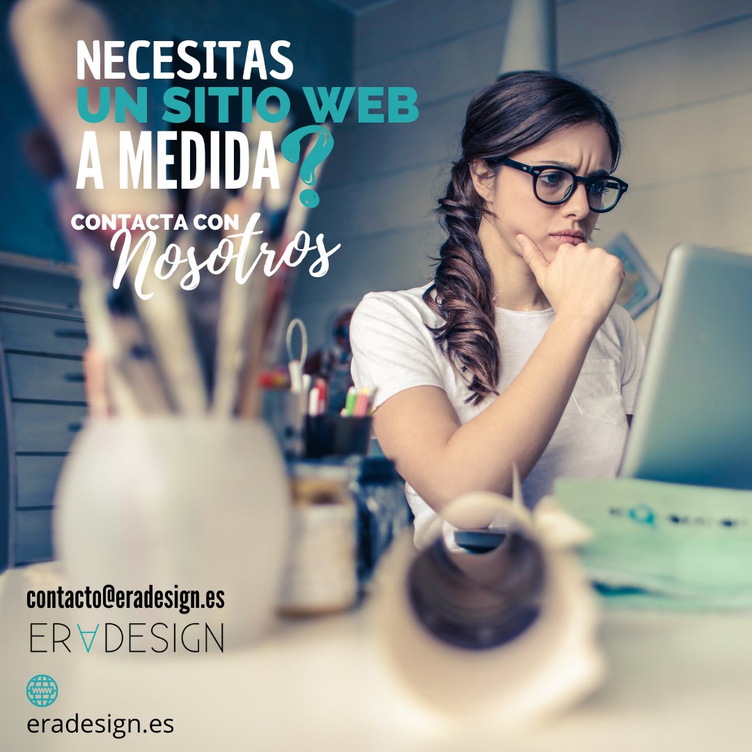 eradesigngrafic's tweet image. Somos especialistas en creación de páginas web para los profesionales 
Consúltanos sin compromiso!!
👉contacto@eradesign.es
#WebProfesional #creacionweb #web #webwordpress #webcodigo #webyblog #webprestashop