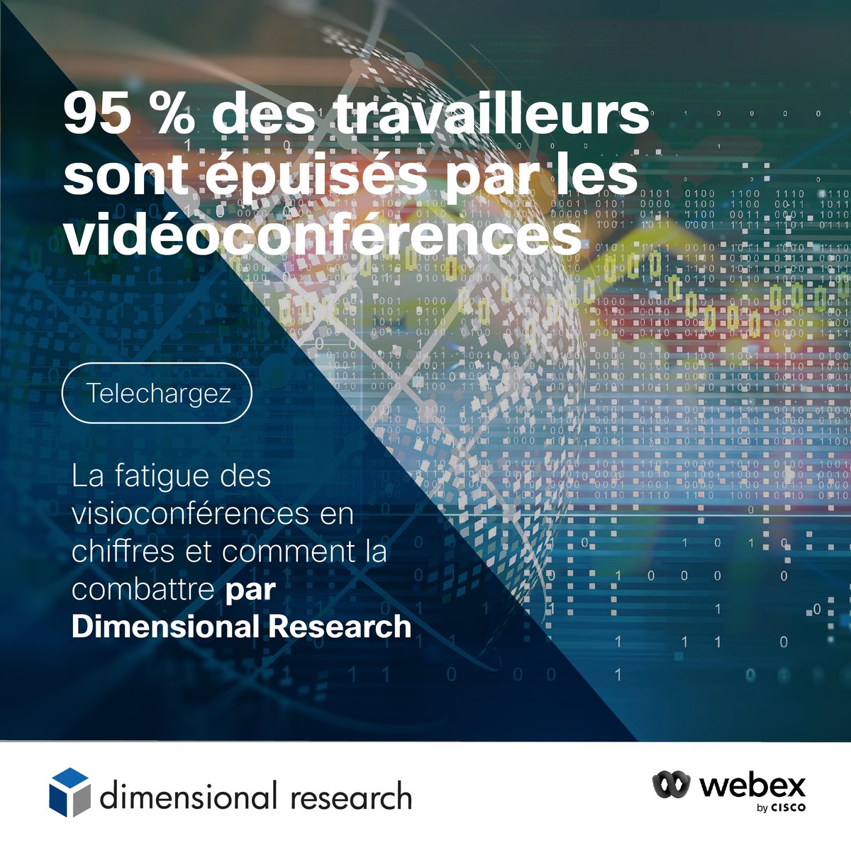Découvrez les causes et les conséquences de l'épuisement dû aux réunions en visio et apprenez pourquoi des ajustements de la technologie et de la culture d’entreprise peuvent changer la donne : cs.co/6013zaHKZ