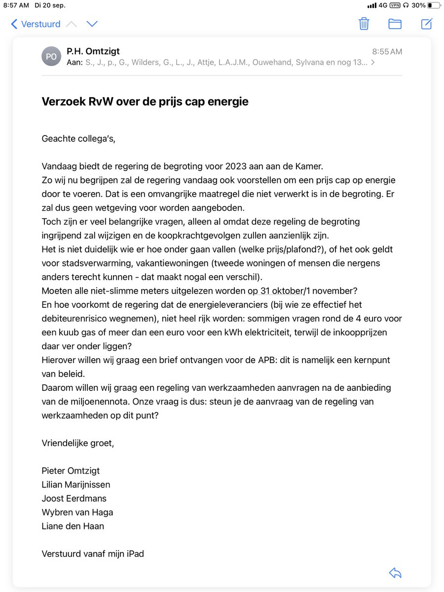 Pieter Omtzigt tweet media