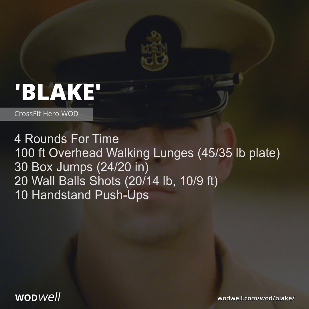 wodwell's tweet photo. U.S. Navy Senior Chief Cryptologic Technician David Blake McLendon, 30, was killed September 21, 2010, in a helicopter crash during combat operations in Afghanistan: https://t.co/ZNeYzv1JiN
Intermediate athletes should finish in 22 to 28 minutes.
#herowod #heroworkout https://t.co/nLSsthTkio