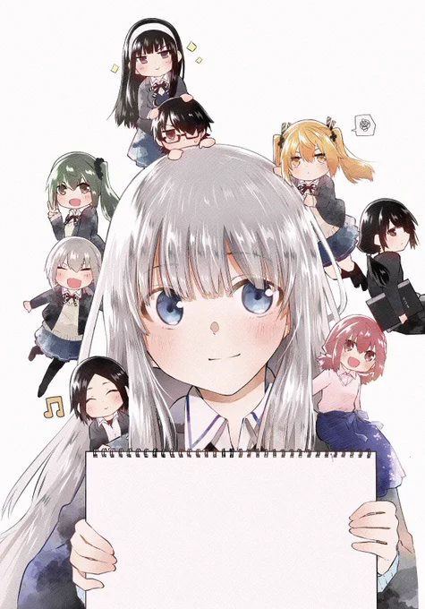 #声がだせない少女は彼女が優しすぎると思っている 