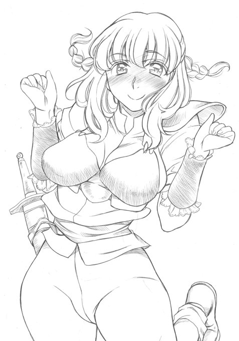 ダーナ大好き💓
命にかけてお守りします。
もう絶対離れませんっ!!
富野由悠季先生
『リーンの翼』より
メルバルディ・ルゥズ(捏造)さんです。 