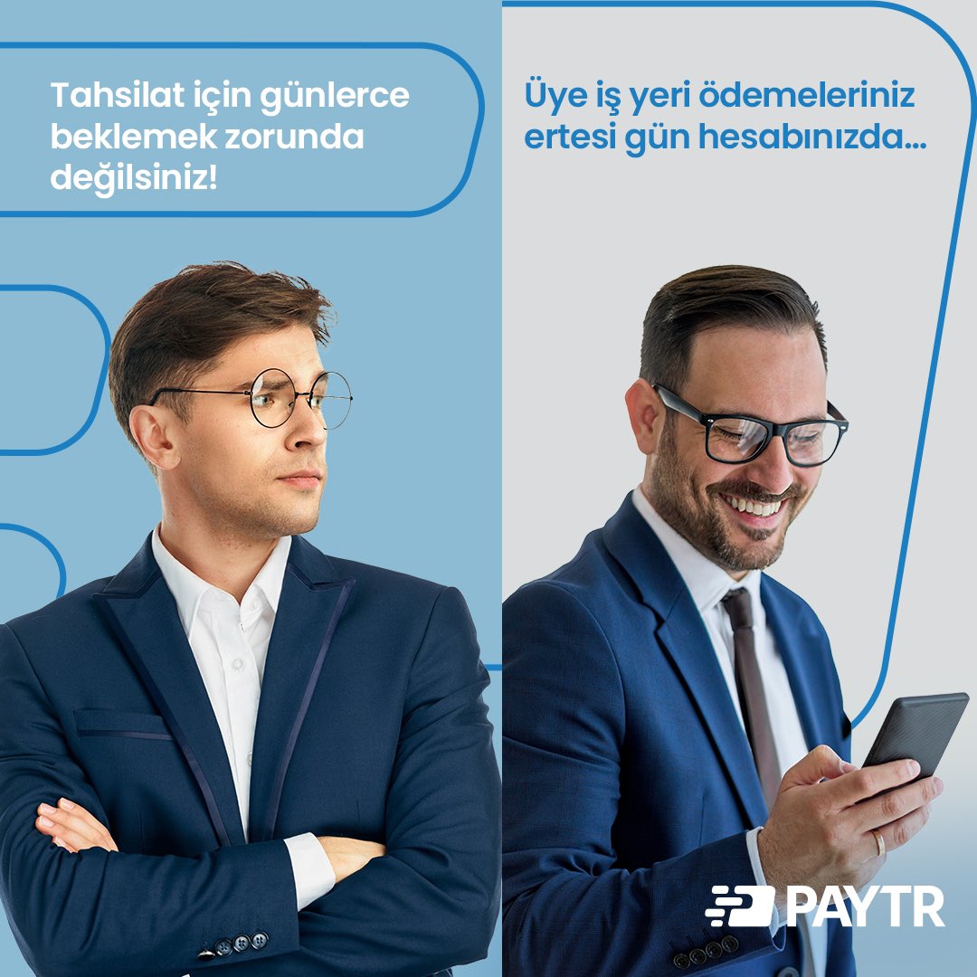 paytrcom's tweet photo. PayTR’ın ayrıcalıklı dünyasında beklemek yok! 

Üye iş yeri ödemeleriniz ertesi gün hesabınızda…

Detaylı bilgi için linke tıklayın! https://t.co/CrAr2CiRoj 🚀

#PayTR #ödemeçözümleri #üstünödemedeneyimi #SanalPOS #MobilPOS #eticaret #finans https://t.co/YyQiVSYzxz