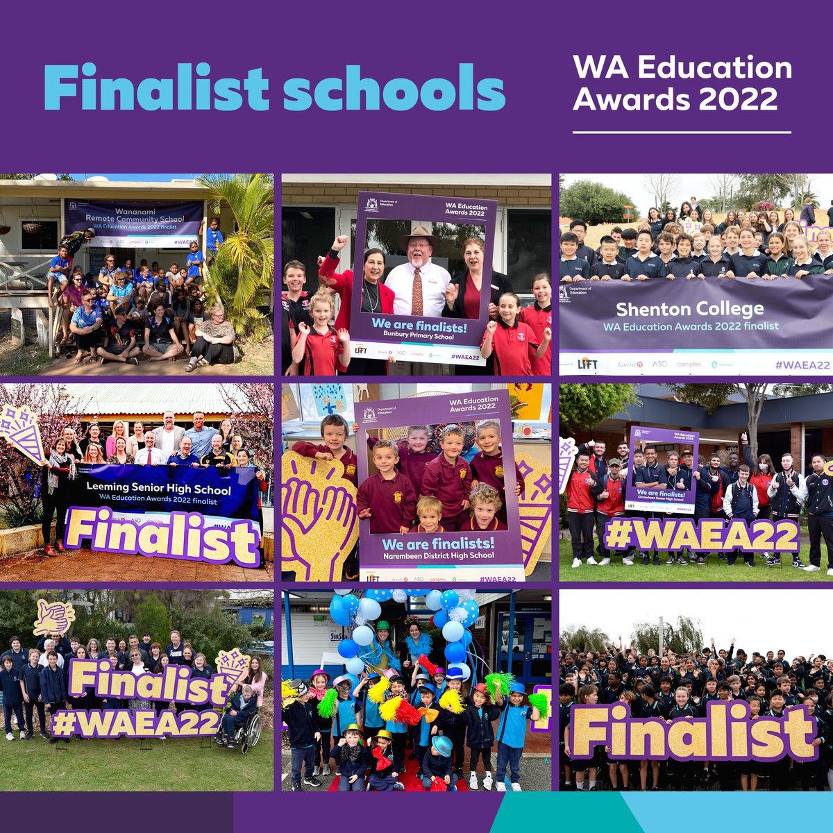 WA Education News (@wa_edu_news) on Twitter photo Finalist schools for the WA Education Awards announced! 👏
Congrats to all our finalists. 👉 bit.ly/2vLjs9L
Thanks to our sponsors <a href="/Kinetic_IT_Aus/">Kinetic IT</a>, @asg_group, Campfire and Systemic.
#WAEA22 Finalist schools for the WA Education Awards announced! 👏
Congrats to all our finalists. 👉 bit.ly/2vLjs9L
Thanks to our sponsors <a href="/Kinetic_IT_Aus/">Kinetic IT</a>, @asg_group, Campfire and Systemic.
#WAEA22