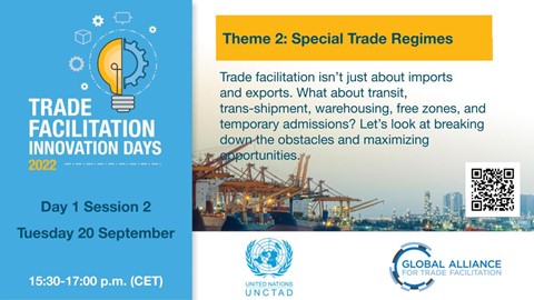 UNCTAD_TLB's tweet photo. π£ One hour left until #TFID22 goes live!
Join us to find out the latest trends in #tradefacilitation https://t.co/uO1sJUw5kV
See what is happening today: https://t.co/CvgDP74TSR