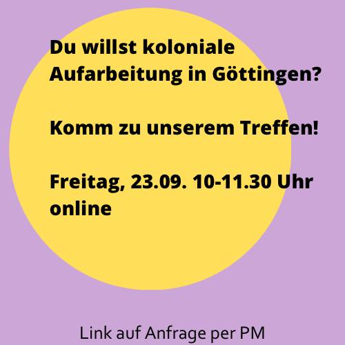 Göttingen Postkolonial tweet media
