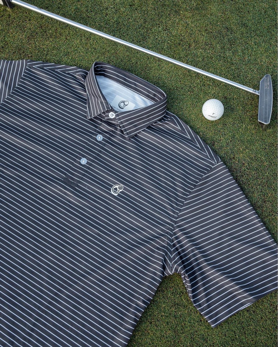 golfthreadsco's tweet photo. An instant classic, add a GTC Tech pin stripe polo to your collection today ⛳️ 🧵 

Shop here 👉 https://t.co/YQaPAhrAJk

#golf #golfer #golfthreadsco https://t.co/b4PPeEGUCy