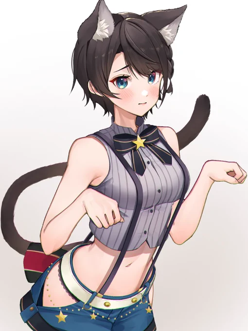 こういう事なんやしゅばうこういう事だろフブちゃん#猫耳スバル #プロテインザスバル 
