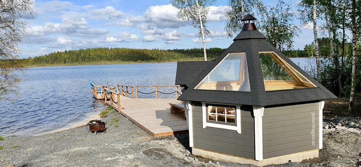 PolarStugan's tweet photo. Grillkåtor på lager, lägg ner en dags jobb så har ni en samlingspunkt för familjen och vännerna i många år framåt 🖤 https://t.co/IvT340Fbcj