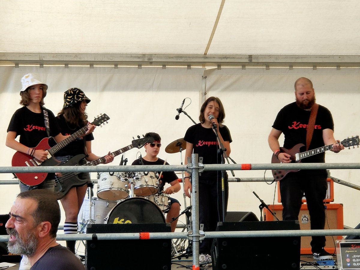 Muchas gracias a la organización del Fene Rock por darnos la oportunidad de participar en este fabuloso festival. Esperamos poder repetir el año que viene! #FeneRock #keepers #vivaelrock