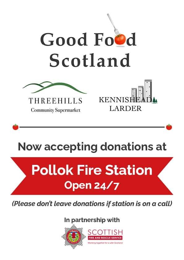 GoodFoodScot's tweet photo. particular initiative grows, we look forward to working with Fire Stations all over Scotland!
๐๐๐ผ๐ด๓ ง๓ ข๓ ณ๓ ฃ๓ ด๓ ฟ
Full details below.
Please share!
#donations #dropoffpoint #glasgow #goodfoodscotland https://t.co/oTaJYNGMEX