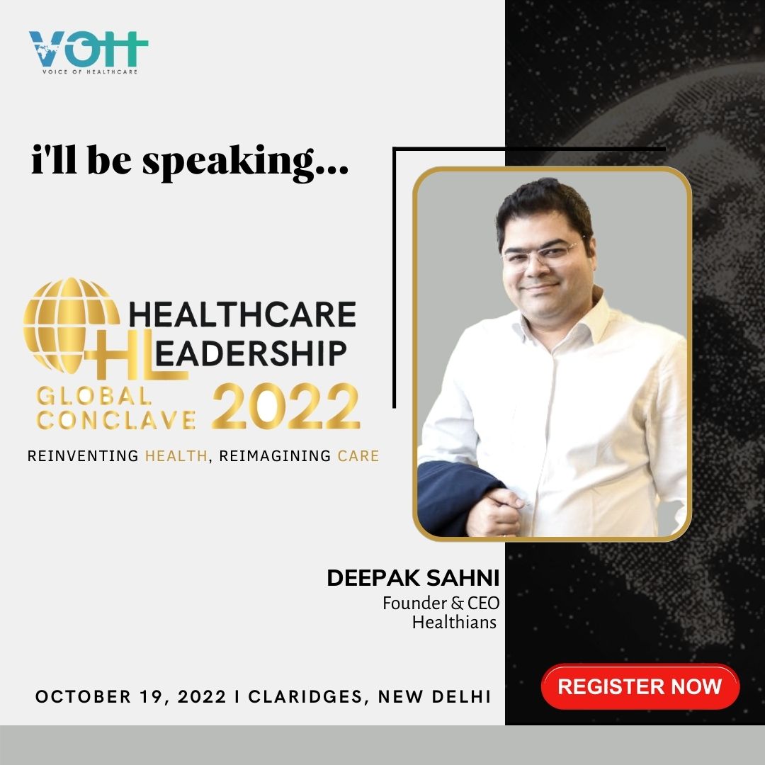 Tune-in as Deepak Sahni, Founder &amp; CEO, Healthians brings the dais alive by joining emerging dots and addressing new horizons along the care curve featuring hospitals, diagnostics and entrepreneurship.
<a href="/dsahni_01/">Deepak Sahni</a>