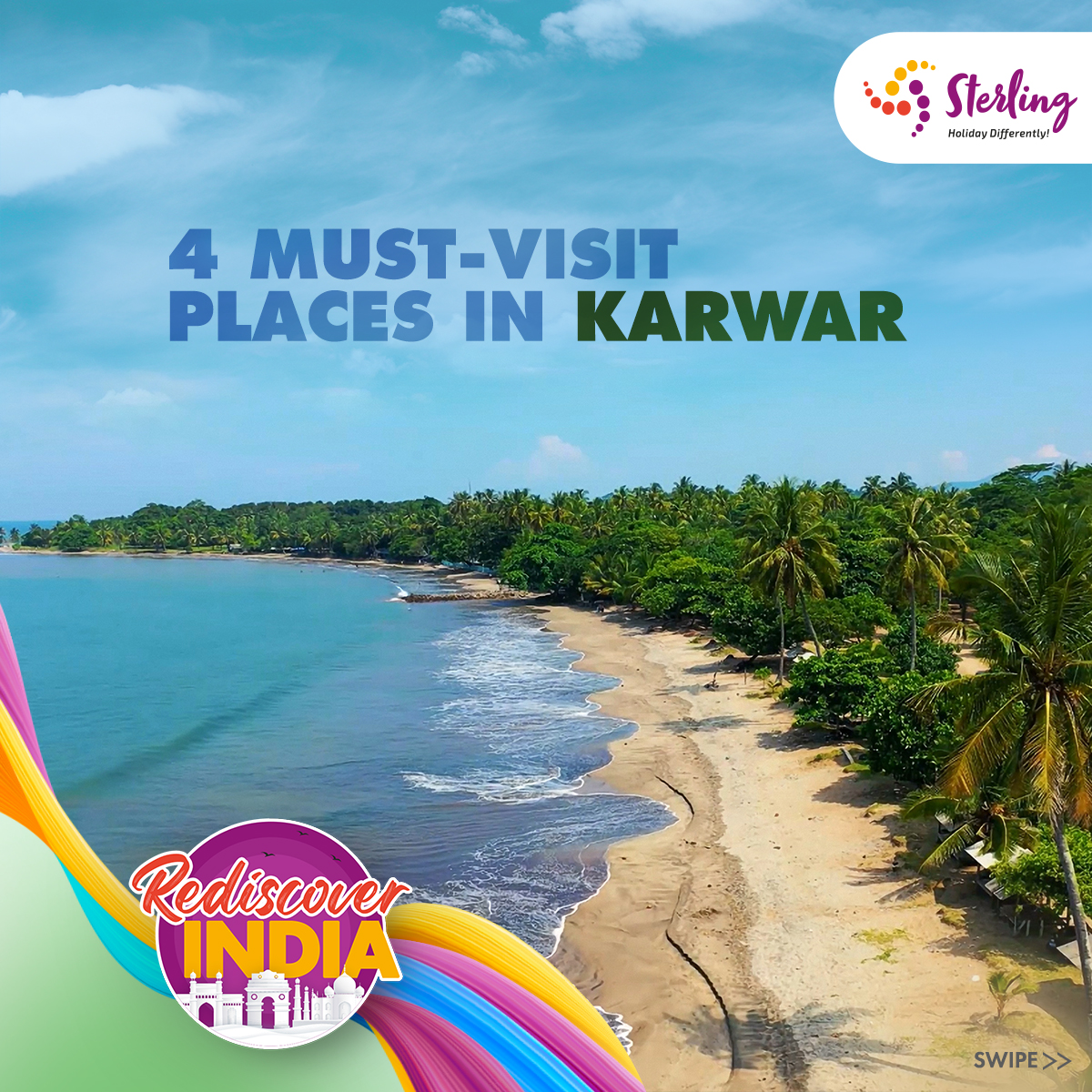Discover the many wonders of Karwar with Sterling. Use code KHULKE30 and enjoy 30% OFF.