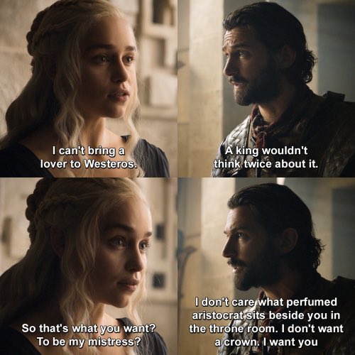 Someone call Ser Criston to come and benchmark, this is how it's done 🤣 instead of being a crybaby. 
 #HouseOfTheDragon