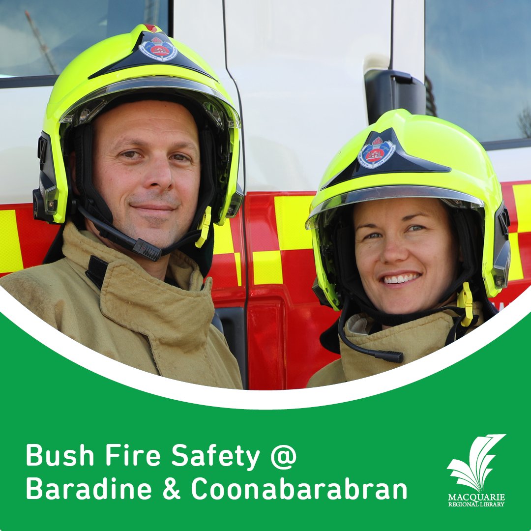 Prepare and plan for bush fire season with the help of your local RFS at these free community awareness events:

#Baradine Library: Friday 23 September, 2 – 3 pm

#Coonabarabran Library: Wednesday 12 October, 1.30 – 3 pm