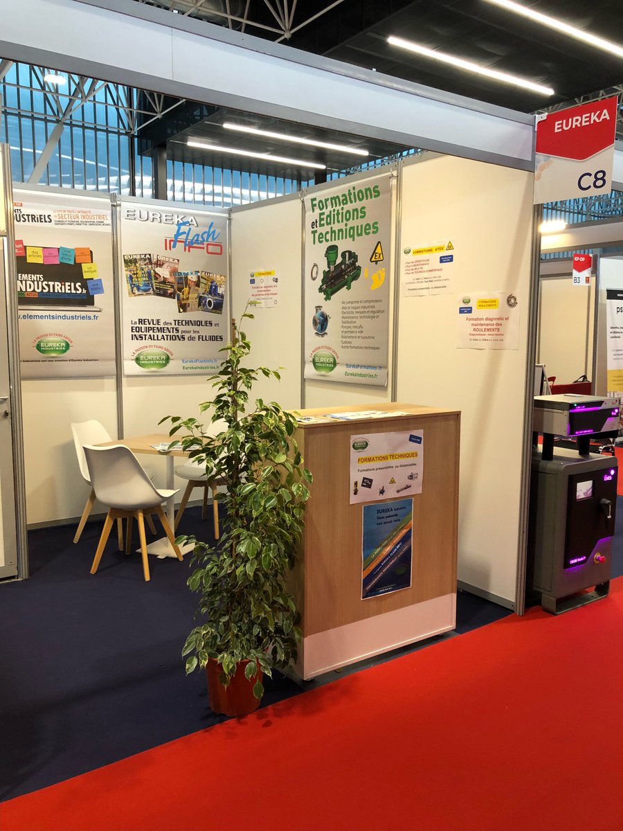 eurekaindus's tweet photo. Vous êtes à #Toulouse ? Ça tombe bien… nous aussi! Venez nous voir au stand C8 du #SEPEM #CFIA, pour discuter #formations, #industries et #actualités techniques ! https://t.co/Rv74NuPre0