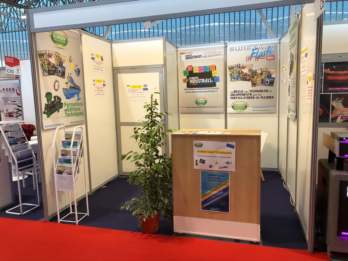 eurekaindus's tweet photo. Vous êtes à #Toulouse ? Ça tombe bien… nous aussi! Venez nous voir au stand C8 du #SEPEM #CFIA, pour discuter #formations, #industries et #actualités techniques ! https://t.co/Rv74NuPre0