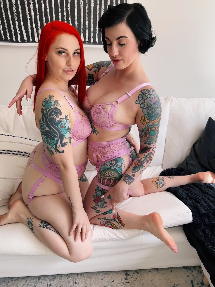 Shot a multi today with my long time <a href="/SuicideGirls/">SuicideGirls</a> crush 🌸🥰
