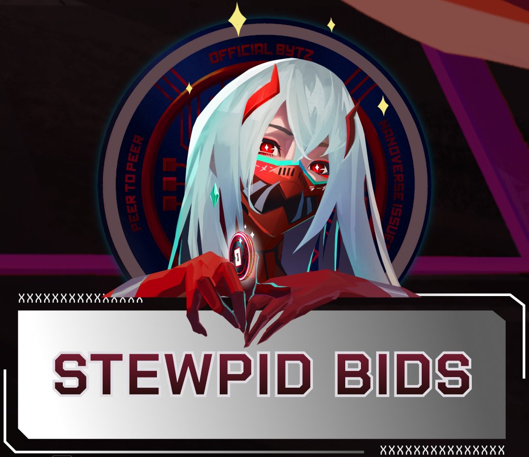 𝐏𝐫𝐞𝐩𝐚𝐫𝐞 𝐲𝐨𝐮𝐫 𝐟𝐫𝐚𝐠𝐳 Arcade : Stewpid Bids [ LIVE ] Week 1 prize: - 1x Potatoz NFT - 1x Nanopass NFT - 1x phase II access granted more info on discord