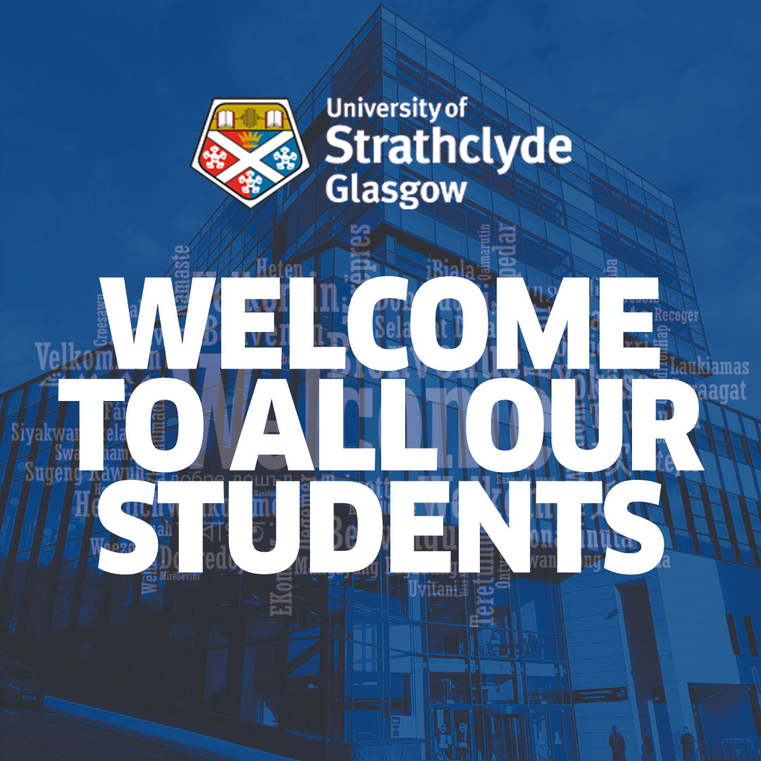 We want to say a MASSIVE welcome to all of our new and returning students! 😀 We hope you had a fantastic #FreshersWeek. Here's to an amazing year ahead! 🎉 #StrathLife