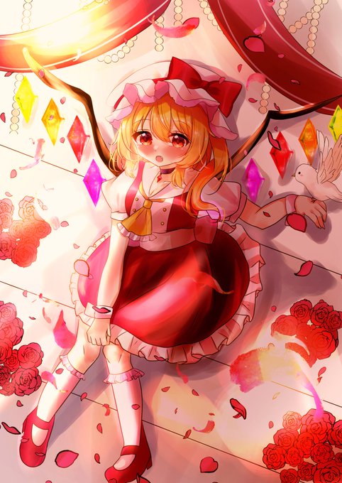 東方project フランドール スカーレット 特大タペストリー 美少女 グッズ 上海アリス幻樂団 紅魔郷 U65 東方project 紅魔郷 フランドール スカーレット 等身大タペ Studiodeiure It