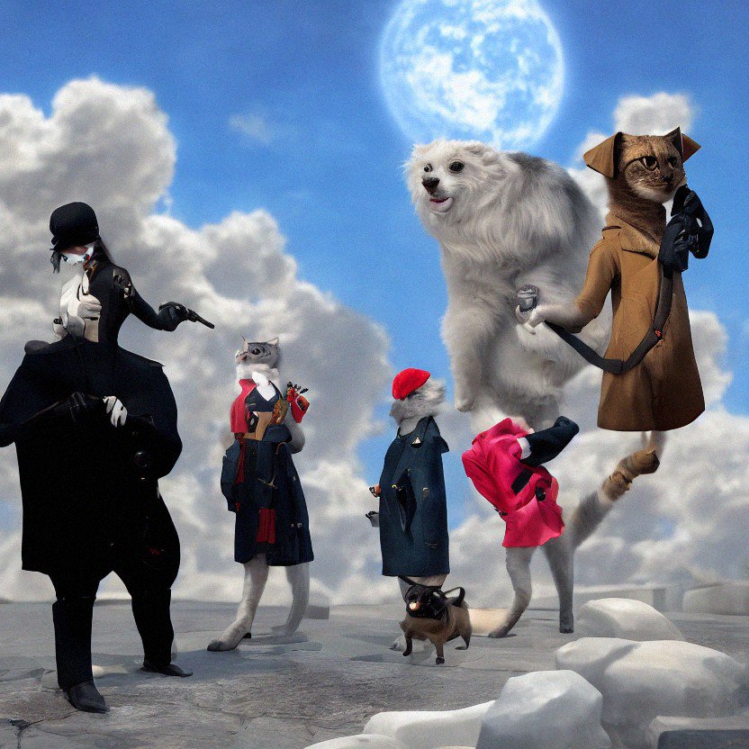 ArtOlegs's tweet photo. ❗️ Hi #NFTcommunity !
💥 Check out my first drop! 💗 on @objktcom

#NFT:
👉 The spy cat and friends use surrealism not to attract attention, hide their real appearance so that they will not be recognized.

✅ Spy cat and friends #01
✅  5 edition / 1… https://t.co/tI5vAc8xNu https://t.co/3MaJgvMgqe